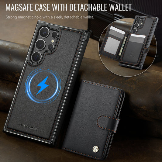 Detachable Magsafe Card Holder Phone Case for Samsung