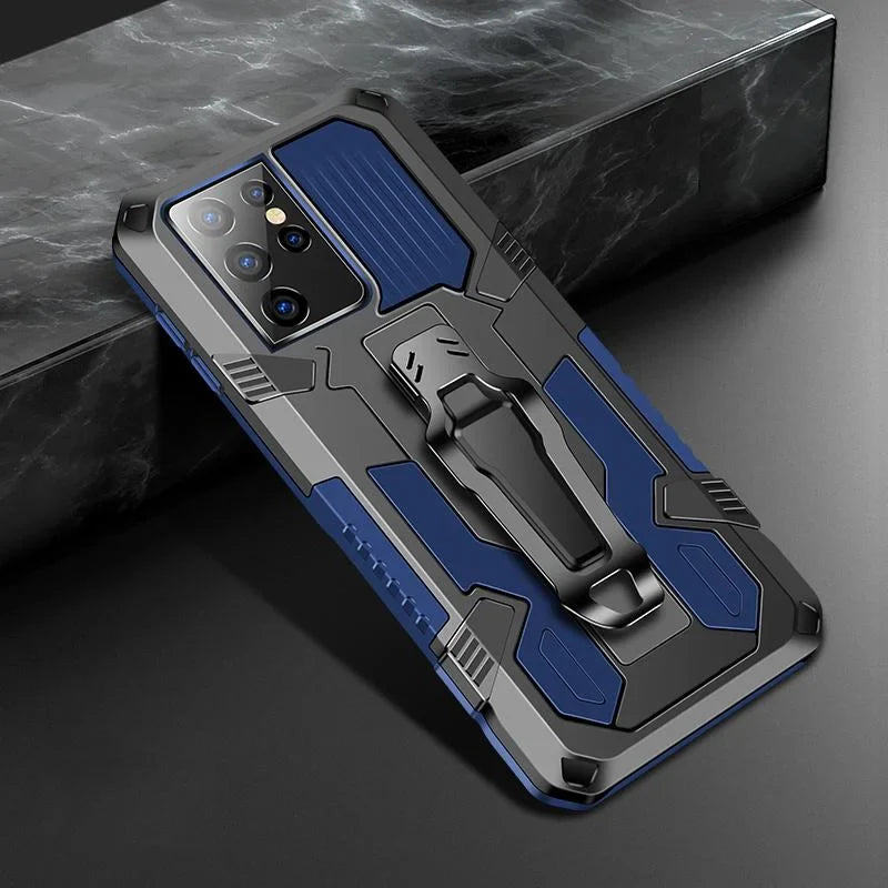 Armor Belt Clip Phone Case for Galaxy