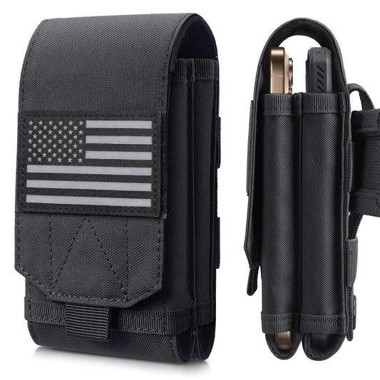 Universal Rugged Phone Holster & Daily Essentials Belt Pouch