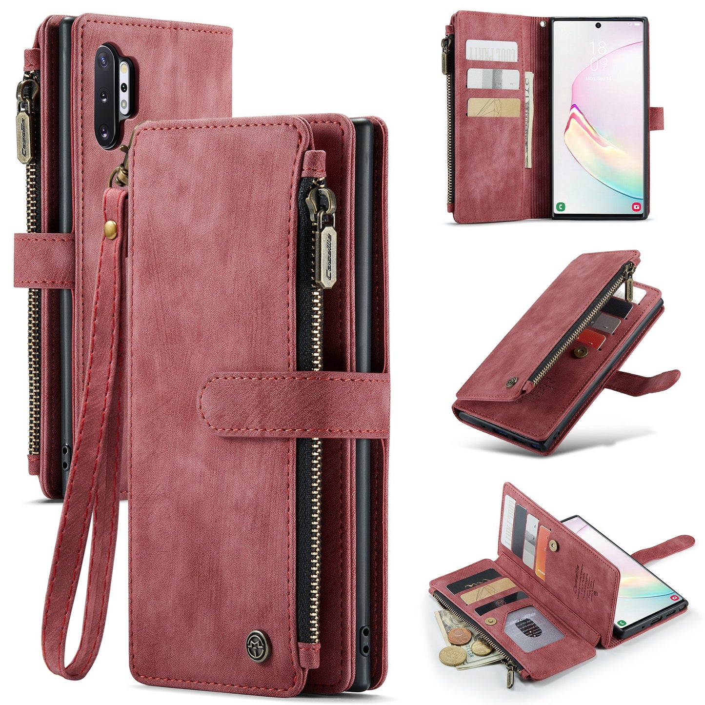 3-in-1 Functionality Durable Wallet Case for Samsung