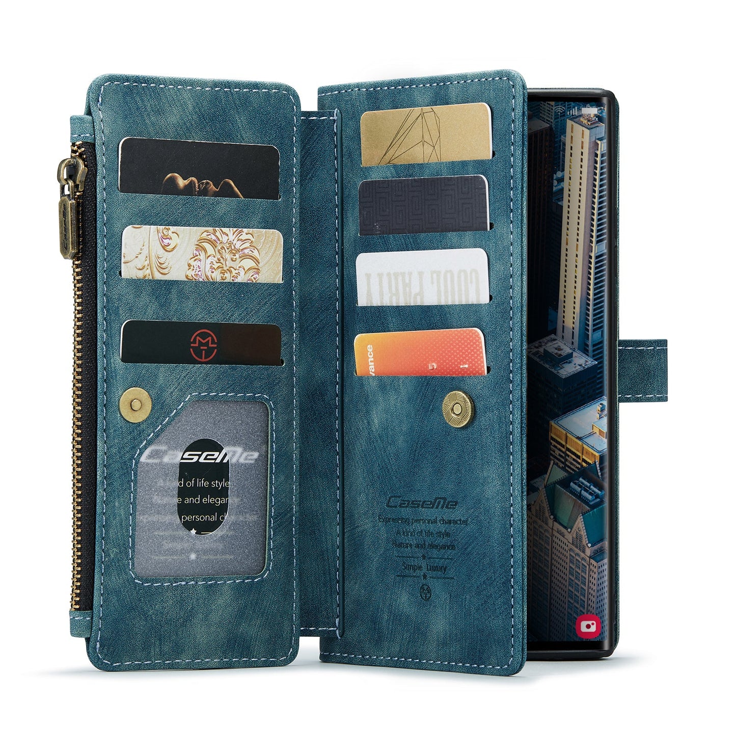 3-in-1 Functionality Durable Wallet Case for Samsung