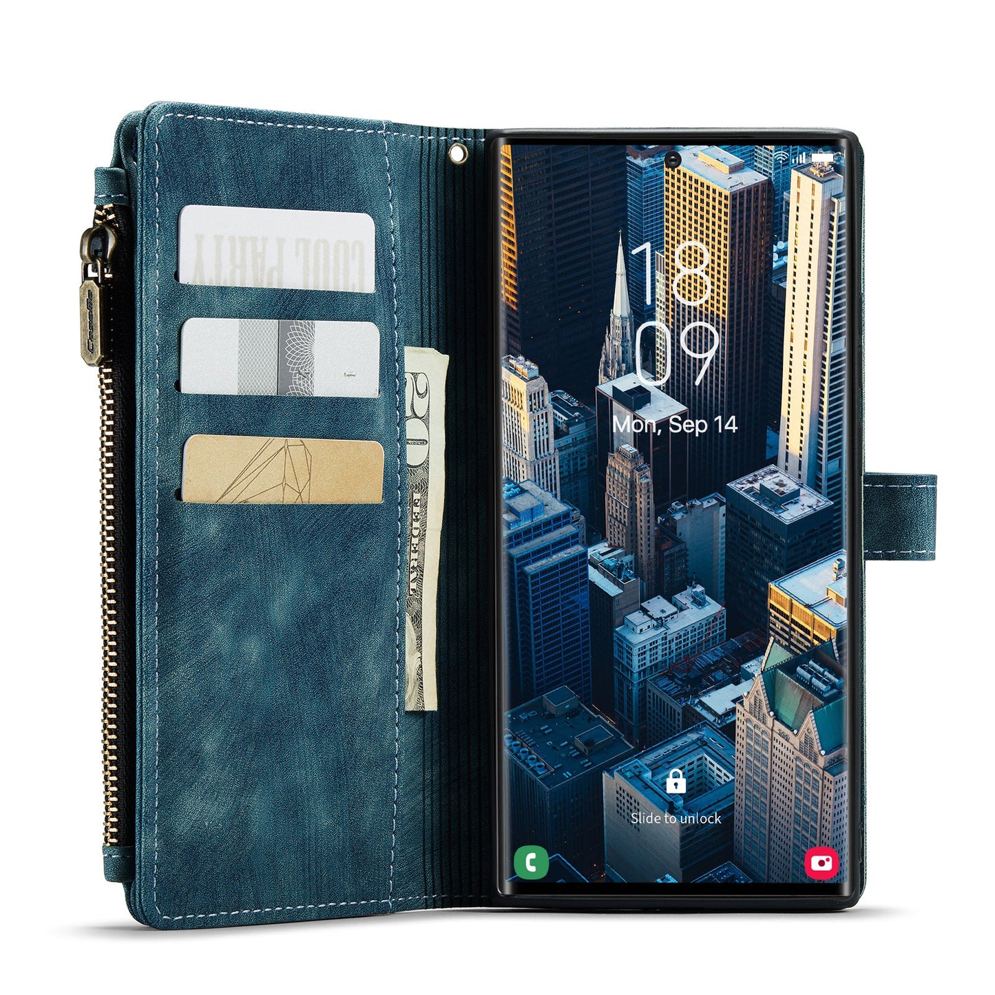 3-in-1 Functionality Durable Wallet Case for Samsung