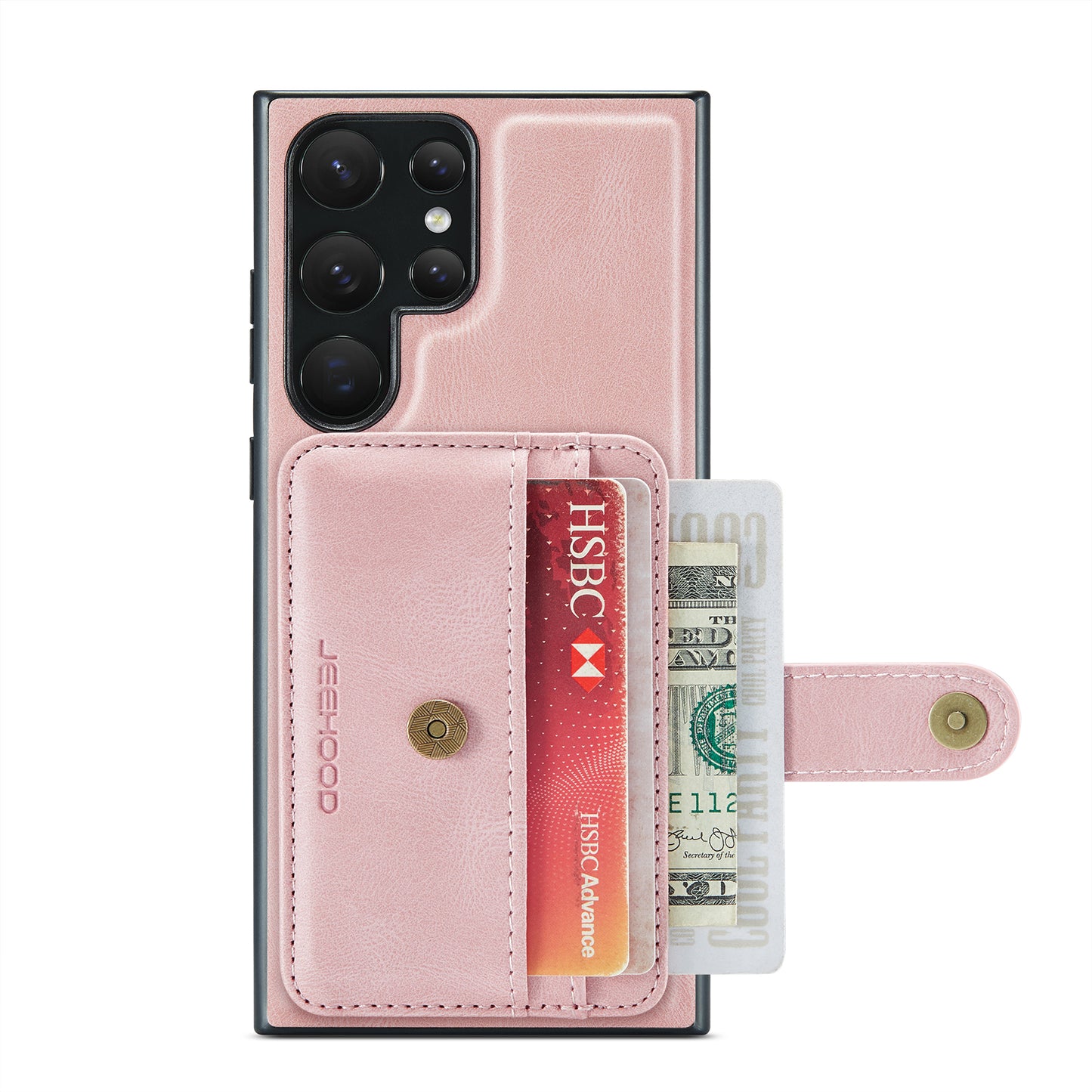 Magnetic RFID Wallet Phone Case For Samsung Galaxy