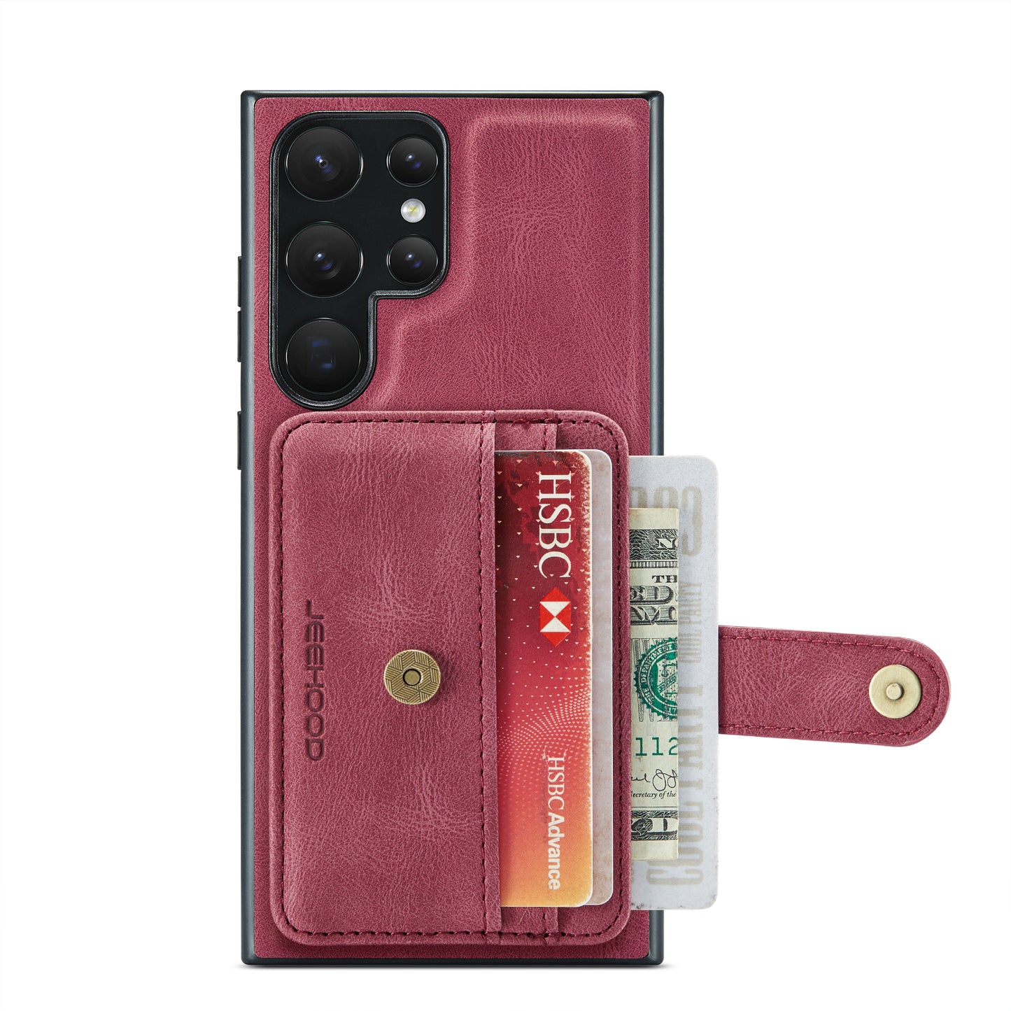 Magnetic RFID Wallet Phone Case For Samsung Galaxy