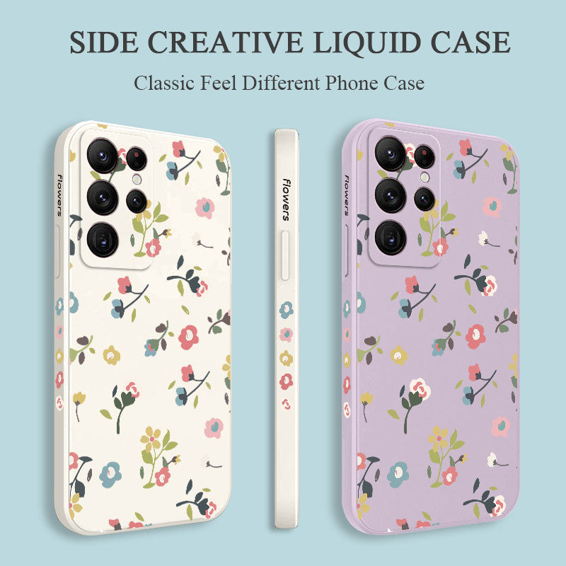 Tiny Flower Silicone Case For Samsung