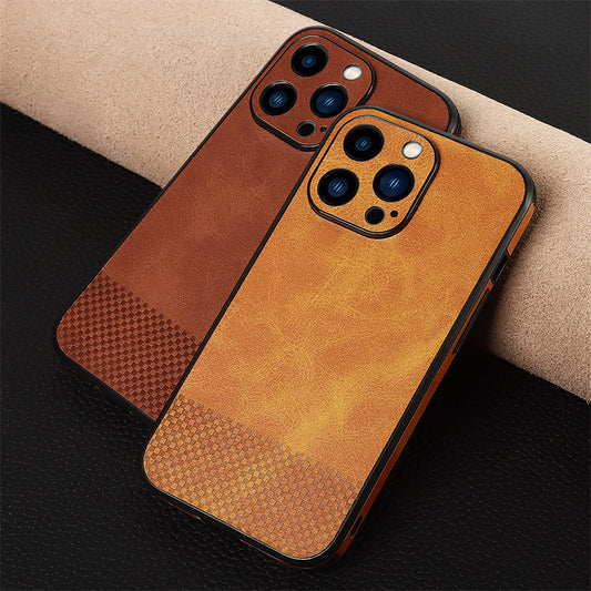 Full Protective Leather Case For iPhone