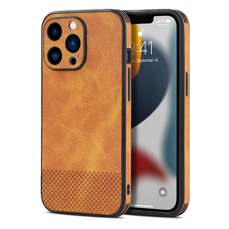 Full Protective Leather Case For iPhone