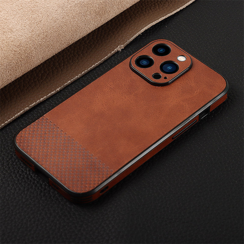 Full Protective Leather Case For iPhone