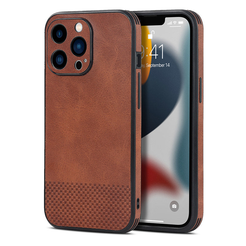 Full Protective Leather Case For iPhone