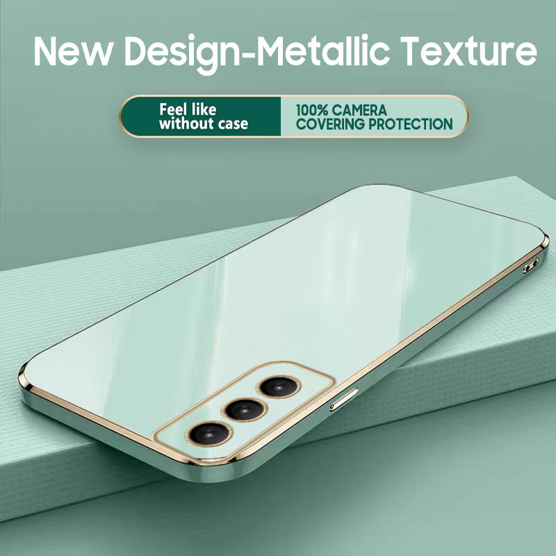 Solid Color Plating Soft Case für Samsung