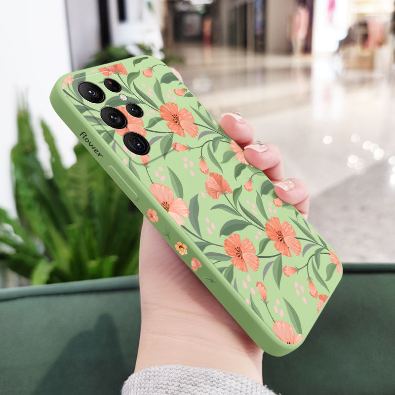 Sunshine Garden Silicone Case For Samsung