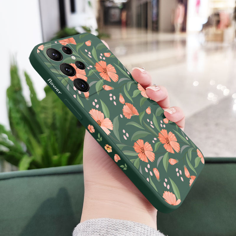 Sunshine Garden Silicone Case For Samsung