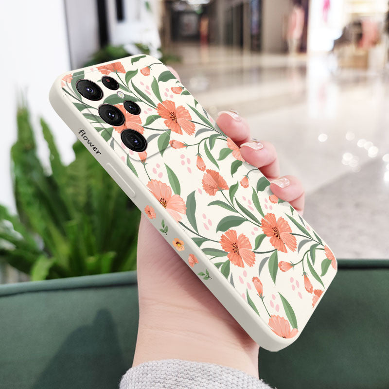 Sunshine Garden Silicone Case For Samsung