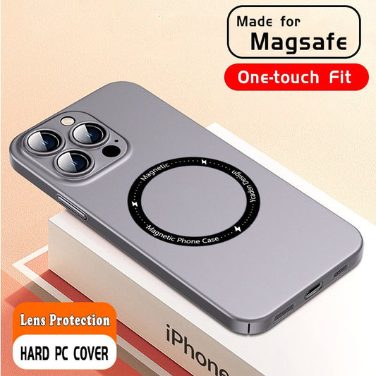 Magsafe-kompatible matte Hartschalenhülle für iPhone